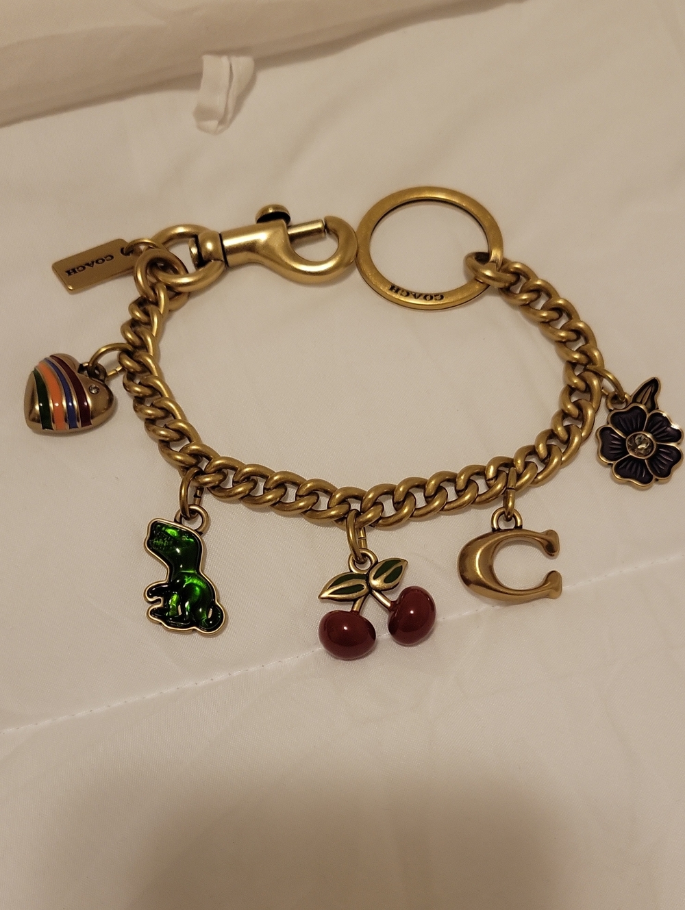 NWOT Coach Bag Charm Bundle -All 3 - Picture 9 of 14